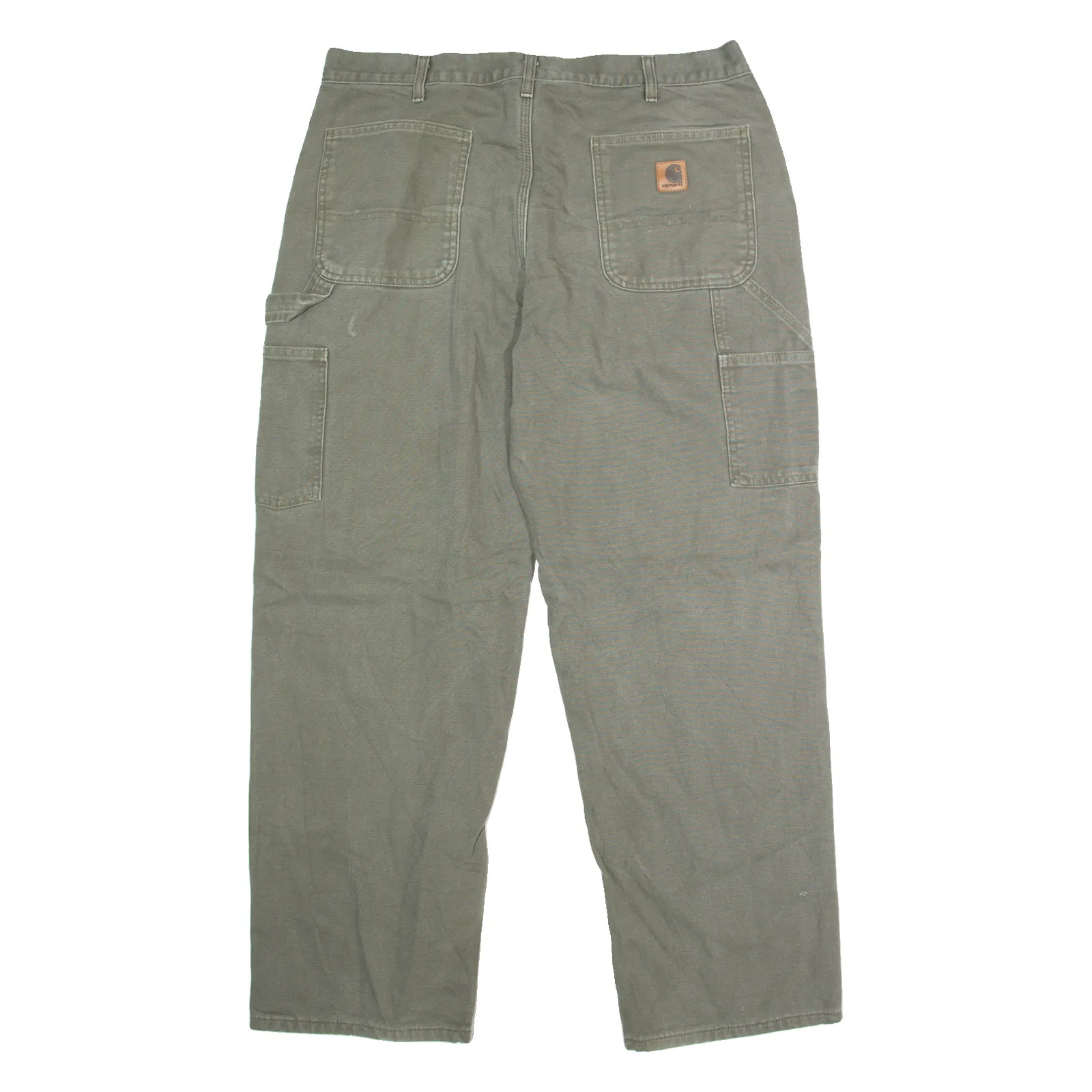 CARHARTT Mens Jeans Grey Regular Tapered W34 L30